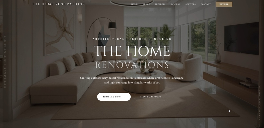 The Home Renovations Preview Screenshot